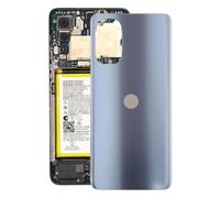 Wigento Per Motorola Moto G52 Copribatteria Back Cover di ricambio Grigio