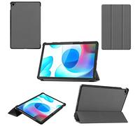 Wigento Per Oppo Realme Pad 10.4 3folt Wake Up Smart Stand Cover Grigio Tablet Custodia