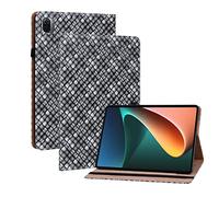 Wigento Per Xiaomi Mi Pad 5/5 Pro 11.0 Pollici Design Pattern Nero Ecopelle Cover Cover Tablet Case Nuovo
