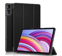Wigento Per Xiaomi Pad 6S Pro 12.4 pollici 3folt Wake Up Smart Stand Cover Tablet Custodia Nero