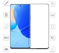 Wigento Per Xiaomi Poco M6 Pro 4G 2X 3D Display Full LCD H9 Vetro Duro Nero Pellicola Protettiva Vetro