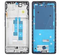 Wigento Per Xiaomi Poco M6 Pro 4G / Redmi Note 13 Pro 4G Display Frame Frame Bezel Plate Ricambio Riparazione Nero