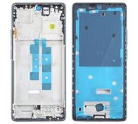 Wigento Per Xiaomi Poco M6 Pro 4G / Redmi Note 13 Pro 4G Display Frame Frame Bezel Plate Ricambio Riparazione Blu