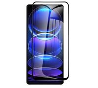 Wigento Per Xiaomi Poco X5 Pro 5G / Xiaomi Redmi Note 12 Pro 5G / 12 Pro Plus 5G 3D Display Full LCD H9 Vetro rigido Nero Pellicola Protettiva Vetro