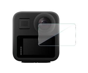 Wigento Positioning Easy-Paste HD Anti-Scratch Tempered Glass Film for GoPro Max Clear Screen Protector for Camera and Vlogging