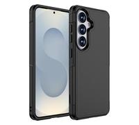 Wigento RedPepper Armor - Custodia protettiva in 2 pezzi per Samsung Galaxy S26 5G, protezione fotocamera, colore nero
