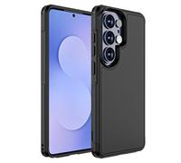 Wigento RedPepper Armor - Custodia protettiva in 2 pezzi per Samsung Galaxy S26 Ultra 5G, protezione fotocamera, colore nero
