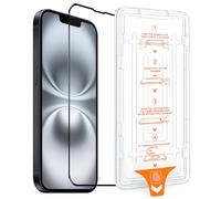 Wigento SnapFit H9 - Vetro protettivo per Apple iPhone 16e, supporto per l'installazione 3D Premium Display