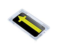 Wigento Vetro protettivo 9H per Apple iPhone 17 Air Privacy Anti-Spy con cornice di installazione, nero