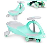Wiggle Car con Ruote LED Verde di Ecotoys