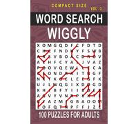 Wiggly Word Search: 100 Puzzles for Adults, Compact and Travel Size 5 x 8 Inches | Volume 2 |