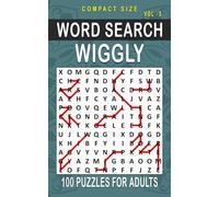 Wiggly Word Search: 100 Puzzles for Adults, Compact and Travel Size 5 x 8 Inches | Volume 3 |