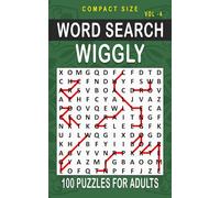 Wiggly Word Search: 100 Puzzles for Adults, Compact and Travel Size 5 x 8 Inches | Volume 4 |