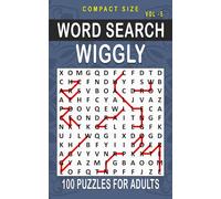 Wiggly Word Search: 100 Puzzles for Adults, Compact and Travel Size 5 x 8 Inches | Volume 5 |