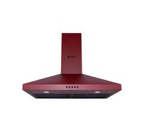 Wiggo WE-E543R(RB) - Cappa da parete - 50cm - Rosso