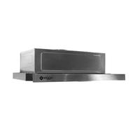 Wiggo WE-E632ER(X) Cappa aspirante a schermo piatto - Acciaio inossidabile - 60 cm