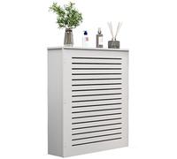 WIGING Copritermosifone A Quattro Lati, Decorativo Spaziale Armadio Riscaldante con Ripiano Superiore per La Casa Soggiorno Bagno, Coperchio Valvola Riscaldamento A Pavimento(60x90x20cm)