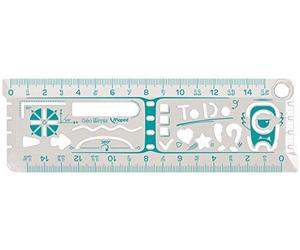 WIGO - Righello Geo'Notes Multifunzione 15 Cm