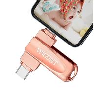 WIGONT 128 GB Chiavetta USB per lPhone Pendrive, Chiavetta per i Phone Memoria per Salvare più Foto e Video, Chiavette USB per i0S/Android Phone/PC.…