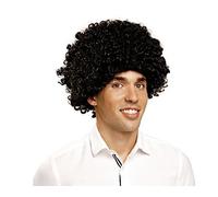 Wigs My Other Me Curled Black Costume Accs NUOVO