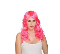 Wigs My Other Me Curled Pink Costume Accs NUOVO