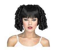 Wigs My Other Me Menina Black Costume Accs NUOVO