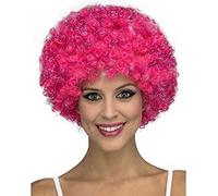 Wigs My Other Me Pink Curled Costume Accs NUOVO