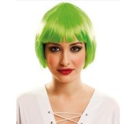 Wigs My Other Me Short Green Costume Accs NUOVO