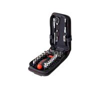 Wiha 0.6cm Presa e un Po' Set 40 Pezzi 6 Punto con Custodia E Clip da Cintura