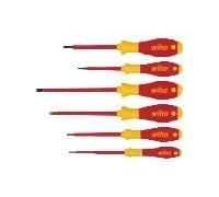 Wiha 00833 620 g Screwdriver set Slotted Phillips 6-pcs