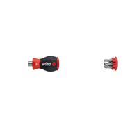 Wiha 10382 Magazzino porta bit Stubby, magnetico, 1/4