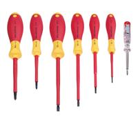 Wiha 23710 Softfinish VDE Cacciavite Set a Taglio/Philips - 7pc