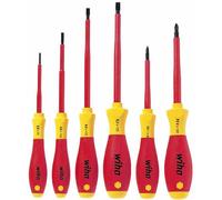 Wiha 25477 Kit cacciaviti VDE 6 parti 320N ZK6 SO Taglio, Croce Pozidriv