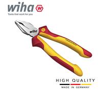Wiha 26708 Pinze Combinazione Gripper DynamicJoint E OptiGrip VDE Elettricista
