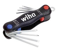 Wiha 27936 Taglio, Croce Phillips, Brugola interna Kit di chiavi a brugola 0.7