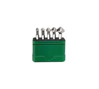 Juego de bits de avellanador cónico, combinado 79186 B5 BOX 5-TLG; Kegelsenker-Set