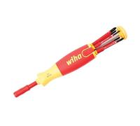 Wiha 28393 Insulated Slim Line Precision Pop Up Screwdriver Set, Slotted, 7-Piece by Wiha