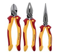 Wiha 32981 - Set di pinze industriali isolate, 3 pezzi