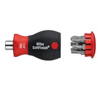 Wiha 33740 380102 Cacciavite Rivista Punta Sostegno Stubby - Magnetico 0.6cm