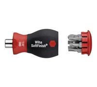 Wiha 33744 Officina e meccanica Cacciavite porta inserti 1/4 (6.3 mm) DIN 3126,