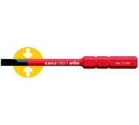 WIHA - 34578 - Softfinish VDE Slimbit Cacciavite a Taglio 2.5 X 75mm 1000v AC