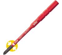 Wiha 34590 SoftFinish® Bit Elettrico Slim Per Viti Terminali SL/PZ2