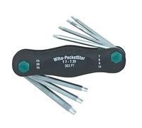 Wiha 36396 - Set di 7 torx PocketStar pieghevoli