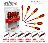 Wiha 36455 Cacciavite Elettricista SlimFix 6 Pezzi VDE 1000V