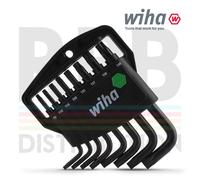 Wiha 36461 Set Chiavi Maschio L TORX Corte 8 Pezzi Nere Ossidate