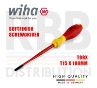 Wiha Cacciavite SoftFinish® electric slimFix® TORX® T15 x 100mm Quantità:1
