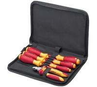 Wiha 38020 Vde Cacciavite Slim / Tronchese Set 7 Pezzi