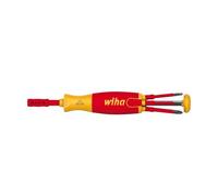 Wiha Cacciavite 38611 LiftUp electric con caricatore di bit Rosso/Giallo