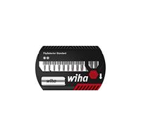 Wiha 39037 -FlipSelector 25 mm Set punte standard 7947-505TR FlipSelector Cod. 7947505TR (Confezione da 10 pezzi), Nero