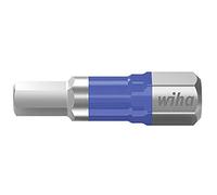 Wiha 41623 Inserto a Profilo a cava quadra/Robertson 3 Acciaio vanadio molibden